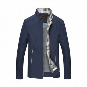 Isurvivor 2022 Hommes Automne Vestes et Manteaux Jaqueta Masculina Mâle Causal Fi Slim Ajusté Grande Taille Vestes À Glissière Hombre J2AG #