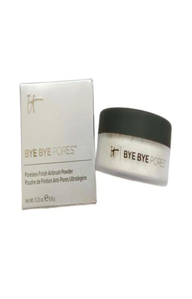 It Cosmetics Bye Pores Polvo suelto 6 8g Acabado mate Maquillaje facial Iluminar Control de aceite Polvo de larga duración GIFT25173253445