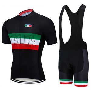 ITALIA Track Cycling Team Jersey Ropa Ciclismo hombres MTB verano Ciclismo Maillot Ropa inferior