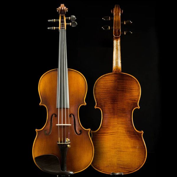 Italien classique 1716 modèle violon rétro couleur V05B fait à la main adultes enfants introduction débutant violon 4/4 instrument de musique