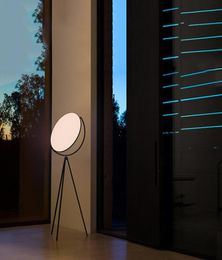 Italiaanse ontwerper Creative Floor Lamp Noordse stijl Moderne drie kleuren Veranderlijk Acryl LED -Lichten Indoor verlichting Fashionable Lam6331065