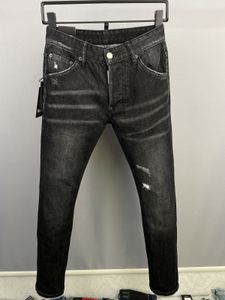 Jeans décontractés pour hommes européens et américains de la mode italienne, lavage de haute qualité, meulage à la main pur, optimisation de la qualité LA9833