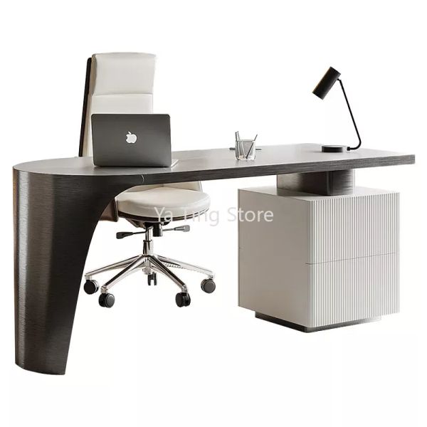 Italian Light Luxury Desk Modern Simple Small Apartment Slate Computer Home Multifonctional Home Innovative Design Table