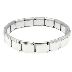 Italiaanse link Stainls Steel Modulaire armbanden 18 -standen Links Italiaanse bedelarmband19153861117