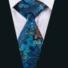 Cravate de livraison rapide Set Silk School Scolds Cravates Handkerchief Cuddlinks Ensemble pour Hommes Cadeau Set for Mariage Part Businessn-1593