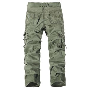 Version italienne du nouveau pantalon décontracté en coton multi-couches à poche masculine pantalon M525 65