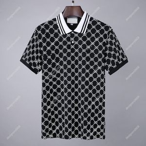 Italië 2024 Luxury heren Polo shirts zomerse modemerken ontwerper polos shirt heren ontwerper borduurwerk short mouw tees aziatische maat m-3xl