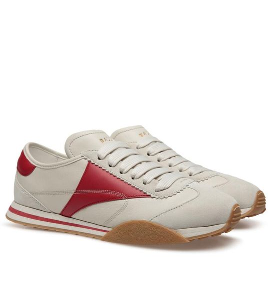 Italie 2024S / S Marque Sonney-B Baskets Hommes Baskets Chaussures Semelle En Caoutchouc À Lacets En Cuir De Veau Casual Chaussures Quotidiennes Skateboard Marche EU38-46