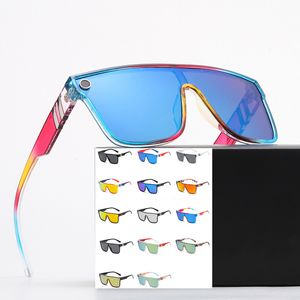 Italia Diseño clásico Marco completo Gafas de sol Conducción al aire libre Pesca Protección UV de una pieza Gafas de sol deslumbrantes Gafas para hombres QS924