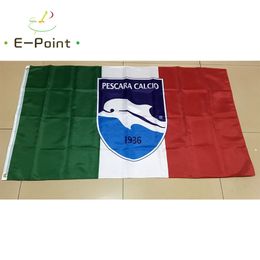 Italie Delfino Pescara 1936 Type B 3 * 5 pieds (90 cm * 150 cm) drapeau en Polyester bannière décoration volant drapeau de jardin de maison cadeaux de fête