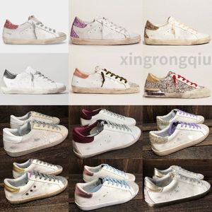 Designer Sneaker Golden Super Star Trainer Dames Casual Schoenen Pailletten Klassieke Witte Doe-oude Dirty Man-schoen