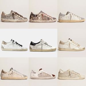 Fashion Italie Superstar Sneakers Pink Shoe Classic Do-Old Dirty Designer Femmes Homme Pankets décontractés Chaussures