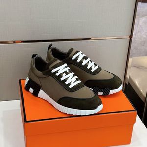 Italie Design Hommes Rebondissant Sneaker Chaussures Nappa Cuir Jersey Technique Daim Chèvre Baskets Basses Confort Robe De Soirée Marche avec Boîte