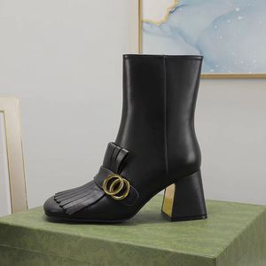Italië Designer Boots Women Boots Woman Luxe mode beroemd merk echte lederen laarsmaat 35-42 Model SD02