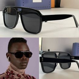 Italia Diseñador para hombre Gafas de sol Retro Doble Puente Cuadrado Mujeres 1342 Tendencias Vintage Marca Naranja Gafas de sol Lindas gafas femeninas UV400 Gafas de sol occhiali