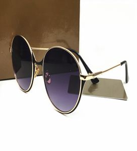 Italie Fashion Sunglasses Classic Round Metal Frame simple Style de loisirs de haute qualité Mots d'alliage UV Protection des lunettes pour hommes WOM1216336