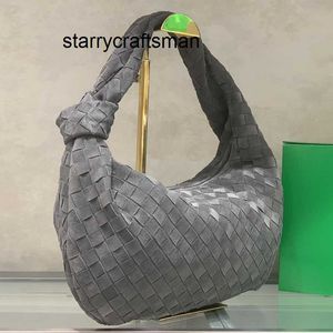 Italia Jodie Hangbag Botteg Venet Bolso pequeño para adolescentes Mujer Diseñador de lujo Hombro Suave Ante grande Bolso para axilas Moda Anudado Plisado Jodies Dumpling Knitting