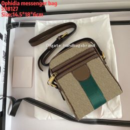 Italy Luxury designer Messenger bag classic Ophidia shoulder bags luxurys designers business BAGS size 14 5-18-6cm 312B