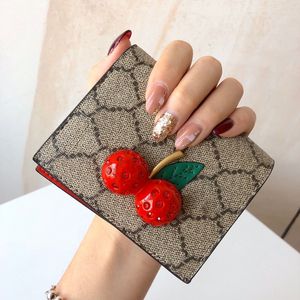 Italië Luxe Designer Portemonnee Romeinse Klassieke Tuin Herdenkingsmunt Mode Vrouwen Handtas Beroemde Dubbele Letter Kaarttas Nieuwe Multi Kaarthouder Creditcards Case