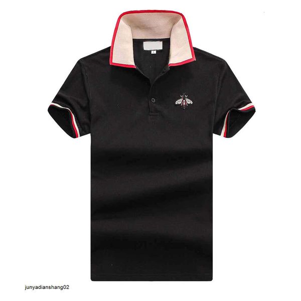 Italia para hombre Polo Diseñador Hombre Moda Caballo Camisetas Casual Hombres Golf Verano Polos Bordado High Street Tendencia Top Tee Tamaño asiático M-xxxl