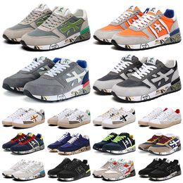 Italië Mick Lander Django Sheepskin Echte lederen ontwerper Heren Dames hardloopschoenen Trainers Sport sneakers voor mannen en vrouwen 36-45