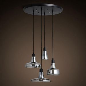 Italië Moderne High Power LED Porch Glas Lampenkap Hanglampen Bar Teller Opknoping Hanglamp Lamp Dining Room Hanglamp Armatures