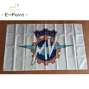 Italie MV AGUSTA drapeau 3*5ft (90 cm * 150 cm) Polyester drapeau bannière décoration volant maison jardin drapeau cadeaux de fête
