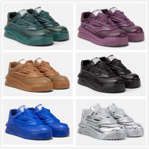 Italië Odissa Sneakers Men Casual schoenen Dikke Grieks Soles Platformschoenen Triple Zwart Wit Multi-kleuren Vee Leather Man Trainers 6.4 02