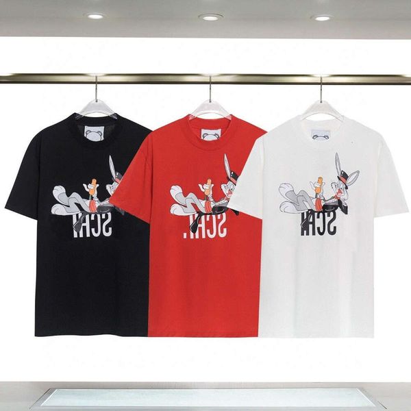 Italie T-shirt à manches courtes Marques Lettre Graphique Imprimer Noir Blanc Loisirs Hommes Femme Mode Durable Qualité Couple Designer Vêtements Tee
