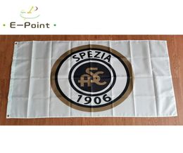 Italie Spezia Calcio drapeau 35ft 90cm 150cm Polyester drapeau bannière décoration volant maison jardin drapeau cadeaux festifs 6251430