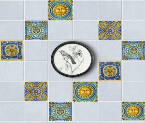 Subventions de carreaux de style italie Decoration DIY Un salon chambre Dom Split Joint Wall Stickers DT0596022778