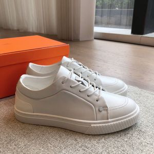 Italië zomer mannen nappa lederen trainers schoenen grijs zwart witte sneakers dagelijkse korting schoeisel groothandel feestjurk skateboard wandelen EU38-46