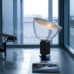Italie Taccia Lampe De Table Designer Radar Lampes De Table En Verre Pour Salon Chambre Étude Bureau Décor Lumière Nordique Maison Lampe De Chevet HKD230808