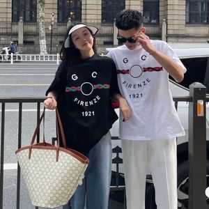 Italie marque hommes femmes designer T-shirt dames à manches courtes de haute qualité coton lettre imprimer style hip hop vêtements pour hommes hauts t-shirts chemise