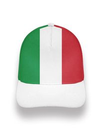 Italie Youth Hat DIY Numéro de nom sur mesure ita Cap Nation Flag It Italian Country Italia College Primp Po Baseball Caps4325107