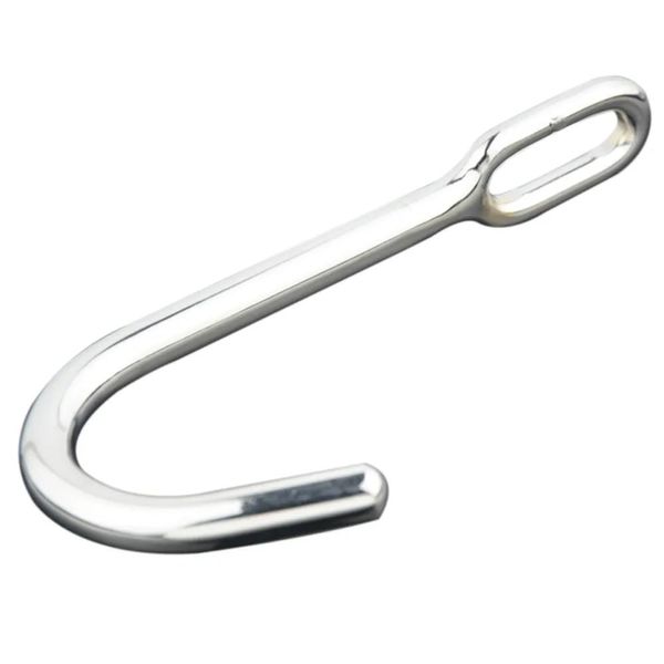 Artículos 25*12cm 280g juego para adultos Super grueso Metal Acero inoxidable butt plug anal gancho juguetes sexy para hombres y mujeres