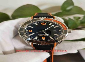 Items van hoge kwaliteit horloges oranje 435 mm oceaan axiaal 600 m Designer horloge transparante Azië CAL8500 BEWEGING MECHANISCH Automat4525946