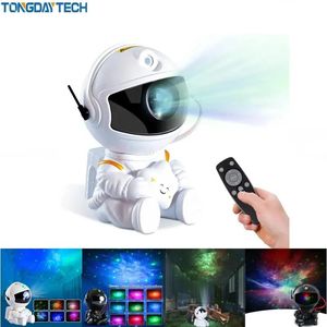 Articles Novelty Articles Galaxy Star Projecteur LED Night Light Starry Starry Sky Astronaut Porjectors Lampe for Decoration Bedroom Home Dorative Ch