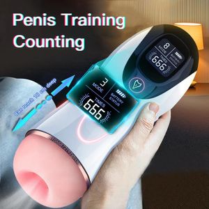 Items sex stimulator Kunstkut Cup Zuigen Trillingen Pijpbeurt Echte Vagina Pocket Kut Penis Orale Machine Volwassen Speeltjes Voor mannen