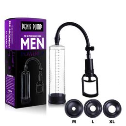 Items Seksspeeltjes Stimulator Penis Pomp Vacuümpomp Voor Vergroting Mannelijke Enhancement Grote Erectie Cock Masturbator Toyss voor Man