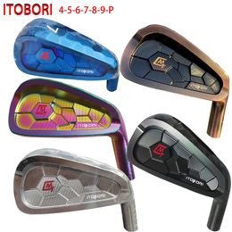 Itobori Iron Set Mens Golf Club Carbon Steel CNC Cavity Set Itobori Golf Clubs # 4- # P 7PCS 240326