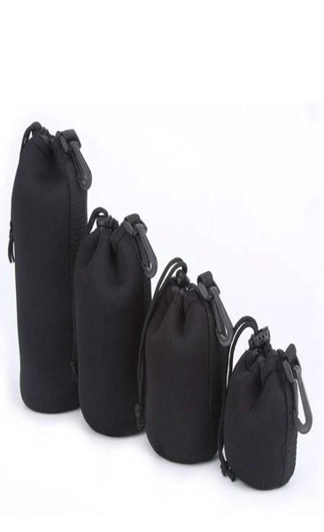 Itsyh Soft Black DSLR Lens Protector Protector Pouch Bag Bag Cubierta impermeable 4 tamaños XL L M S TW3695110621