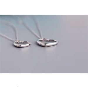 Itys Classic Hollow Heart Ketting S Sterling Sier Hanger Kettingen Dames Liefde Sieraden met Doos