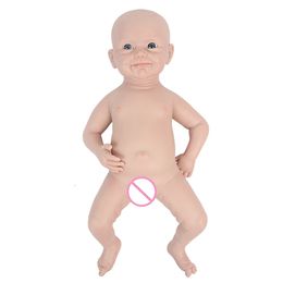 Ivita WG2011 48cm 4.46 kg 100% silicona renacida muñeca 3 colores Opciones de ojos Realistic Baby Toys For Children Christmas Gift