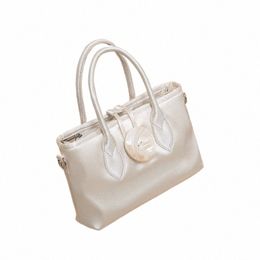 Ivoire Vintage Shell Satin Sac à main Moyen Antique Multi Couche Bandoulière Petit Sac Carré Été Sac Polyvalent Sacs Femme Femme h4J2 #