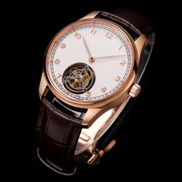 IWC Power Quality Constant Montre à tourbillon à remontage manuel pour homme Portugal Sports Loisirs Business peut porter le processus original pour obtenir des détails parfaits