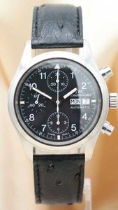 Montre IWC pour homme classique Pilot Fliegerchronograph AutomatikBoutique de haute qualité originale