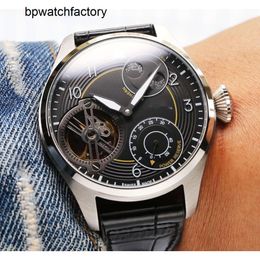 Iwcity Menwatch Horloge Heren Dure Mark Achttien Horloges Hoge kwaliteit Auto Mechanische Uhren Super Lichtgevende Datum Watchmen Lederen Band Montre Pilot Luxe 4782