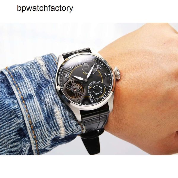 IWCity menwatch montre hommes cher marque dix-huit montres uhren super lumineux date montre bracelet en cuir montre pilote luxe YBTNHaute qualité boutique originale