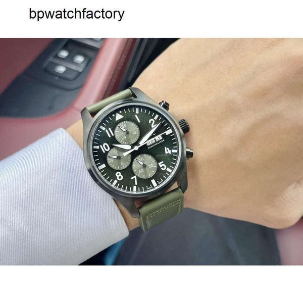 IWCity menwatch montre hommes cher marque dix-huit montres de haute qualité auto mécanique uhren super lstrap montre pilote luxe DM8JHigh qualité boutique originale